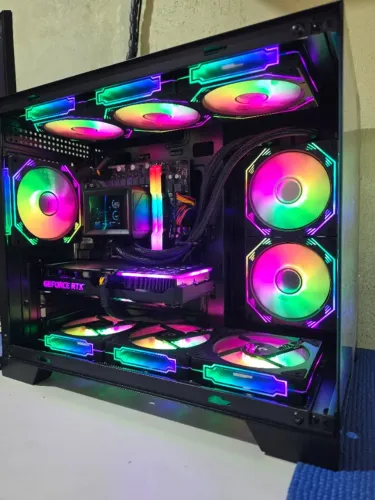 Pc Gamer Core i5, H610M, 16GB DDR4, NVME 512GB, Fonte 750W Corsair, RTX 3060Ti 8GB