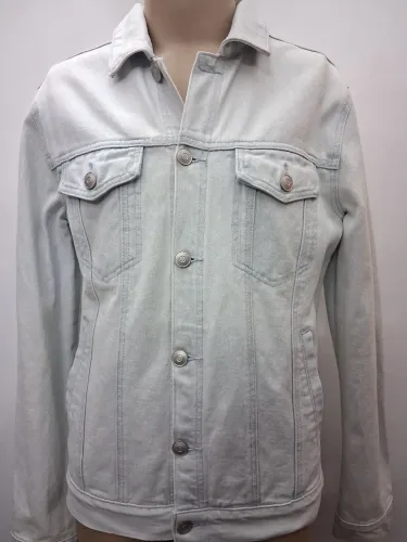 Jaqueta jeans masculina Forever 21 Tam M em ótimo estado