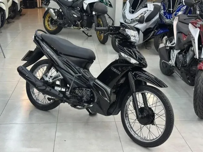 Yamaha Crypton 115 K 2013 Preta - Mepal Motos