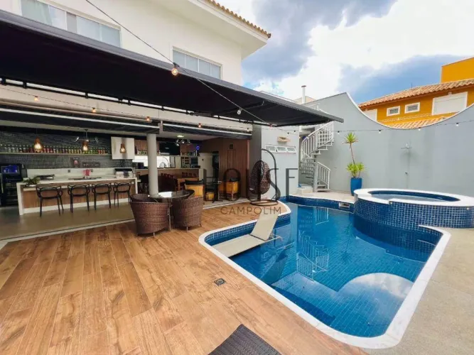 Casa com 4 quartos à venda, 343 m² - Condomínio Sunset - Sorocaba/SP
