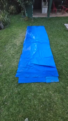 Oportunidade! Lona para piscina 9x5 m