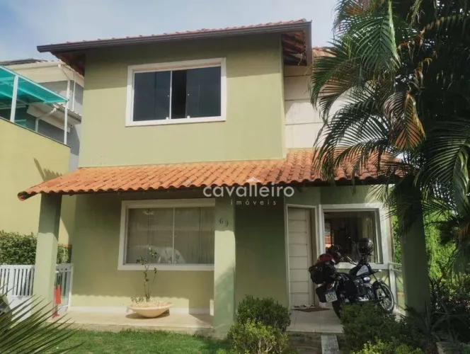 Condomínio Pedra da Mata, Casa 3 Quartos, 1 Suíte, Piscina, 890.000,00 - Flamengo - Maricá