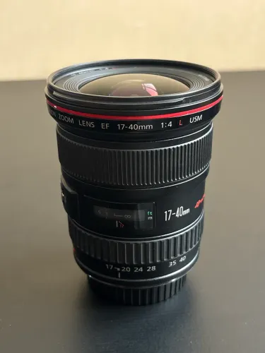 Lente canon 17-40mm