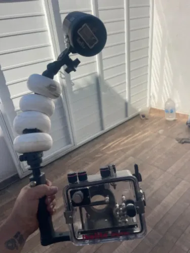 Suporte aquático pra câmera