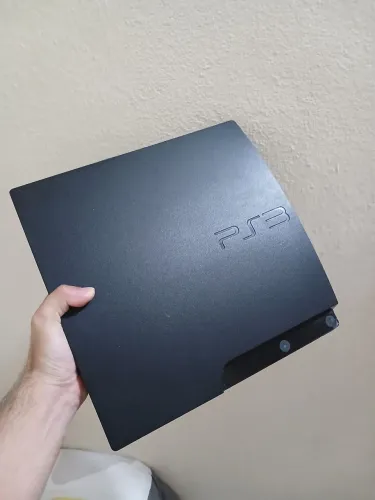 PS3 SLIM + JOGOS + 1 CONTROLE