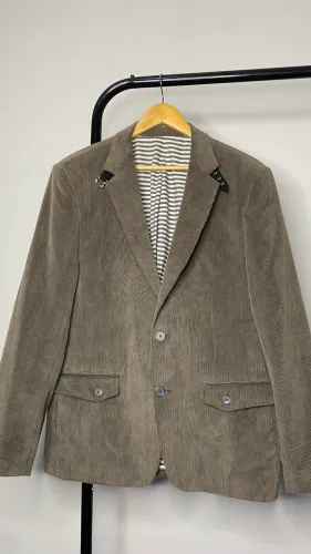 Blazer Masculino Veludo Cotelê TAM 56