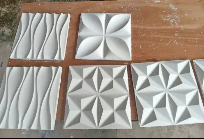 Placa de gesso 3D