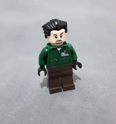 LEGO minifigura Lexcorp Henchman 2 (Set 76045) (RARA)