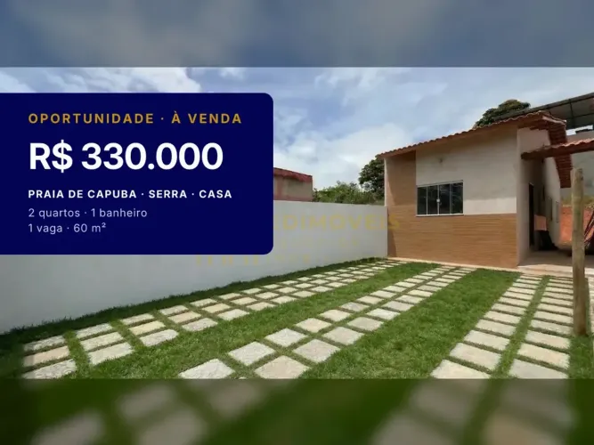 Casa Simples e Prática em Praia de Capuba - Ideal para Você