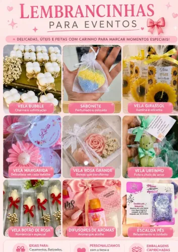 Lembracinhas Aniversários, Eventos Cha Fraldas