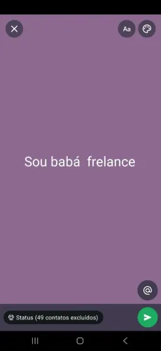 Babá frelance