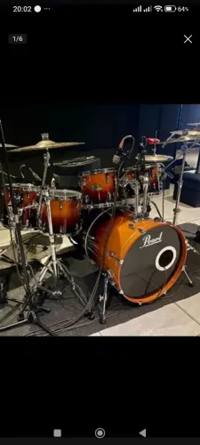 Bateria Pearl Session Custom Maple