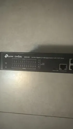 Switch gerenciável L2 TPLink