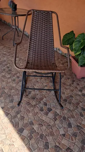 Cadeira de Balanço de Terraço