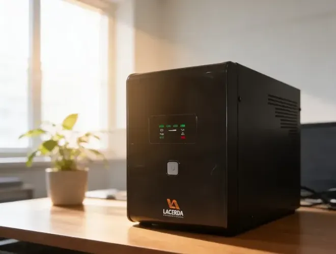 Nobreak Lacerda New Orion 1000VA 220V UPS - 8 Tomadas (Com Defeito)