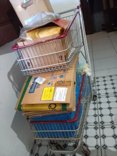 Carrinho de Supermercado Não entrego retirar na Betânia