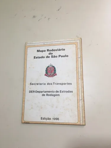 Mapa rodoviário estado São Paulo