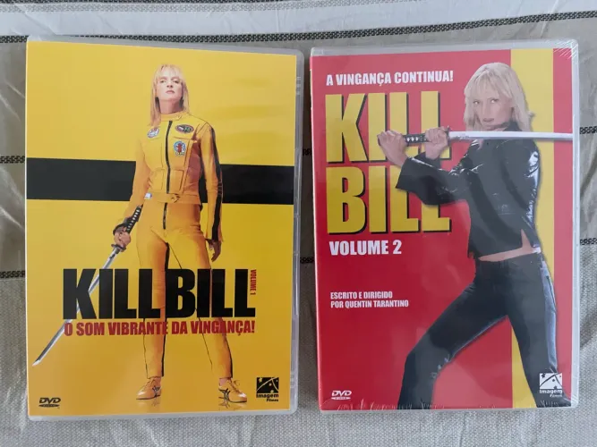 DVD kill bill 1 e 2