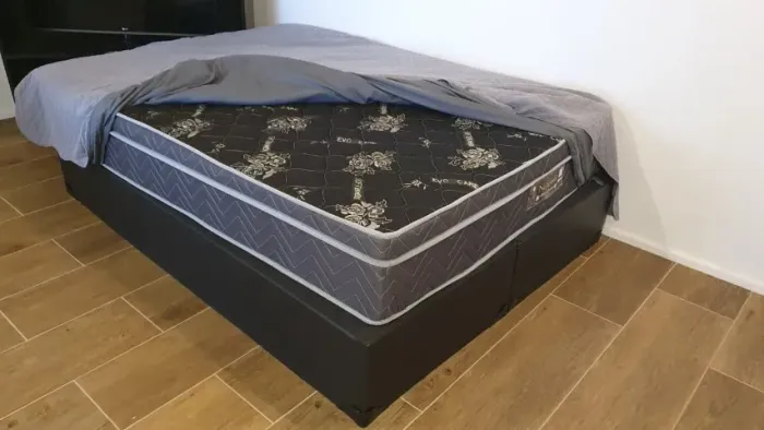 Cama box e colchão casal - Novo