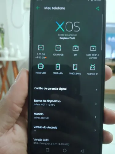 Celular Infinix Hot 11 S (NFC)