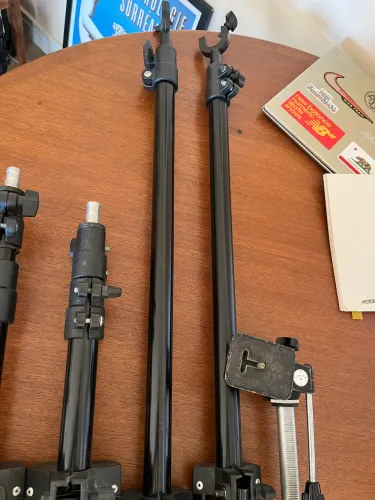 Kit 6 peças para estúdio, favor ler detalhes.
