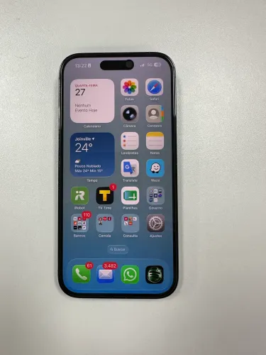 iPhone 14 Pro 128GB Preto Espacial | Excelente Estado | Face ID OK