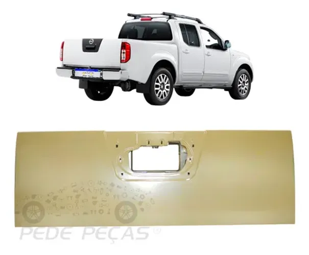 Tampa Traseira Nissan Frontier 2008 2009 2010 2011 12 A 2016 Cinza