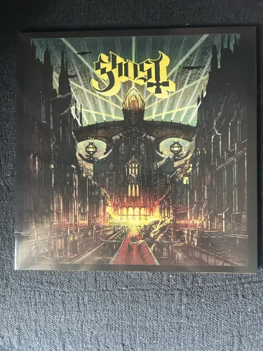Vinil LP Ghost - Meliora (Branco/Transparente)