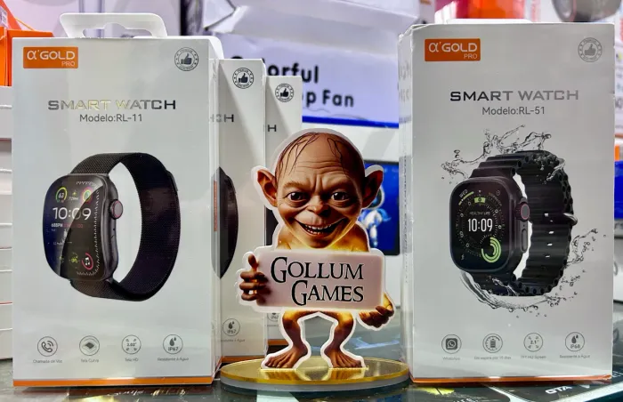 Relógio Smart Gold RL Séries Top!
