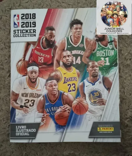 Sticker Collection NBA 2018/2019 Completo Colado