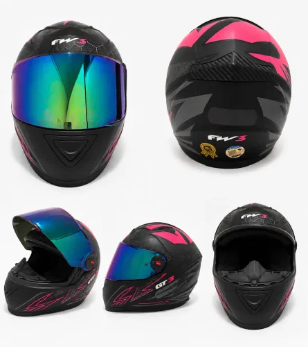 Capacete feminino seminovo