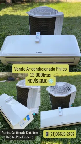 Ar condicionado 12btus split Philco