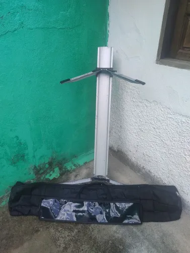 ACEITO CARTÃO! Suporte/pedestal/tripé/estante stay torre com capa e bolso.