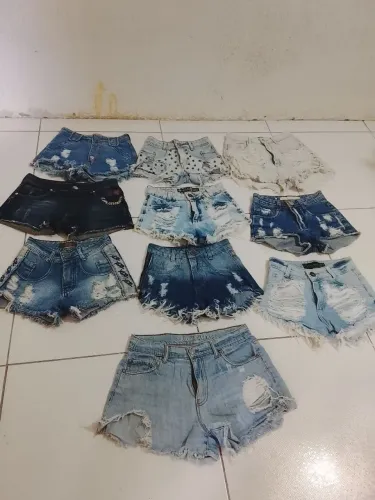 Lote de Shorts jeans 10 unidades