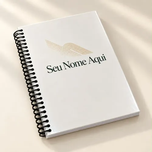 Caderno Personalizado A5 com SEU NOME