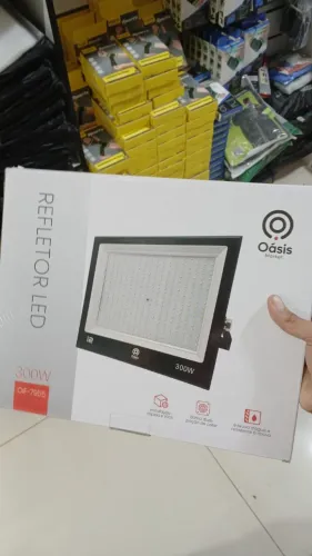 Refletor led de 300w com ótima dissipação de calor a prova d'água