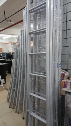 Escadas extensiva aço galvanizado tamanhos a partir de R$199,90