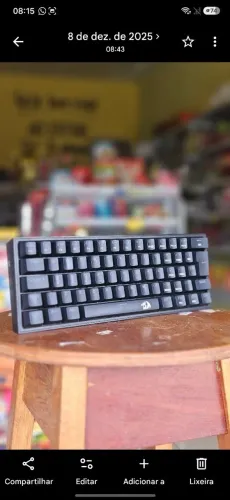 TECLADO MECÂNICO FIZZ REDRAGON