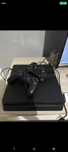 Ps4 seminovo com GTA 5 mídia digital e futebol