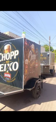 Carretinha chopeira 1.5×1.5mts