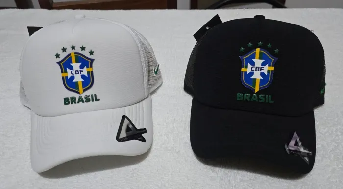 Bonés premium do Brasil de tela 