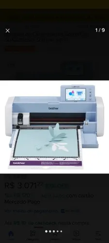 Scanncut SDX225 semi nova