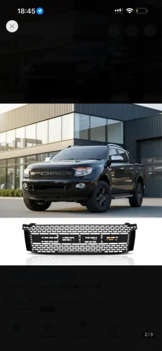 Grade frontal Ford Ranger Raptor 2013 a 2015