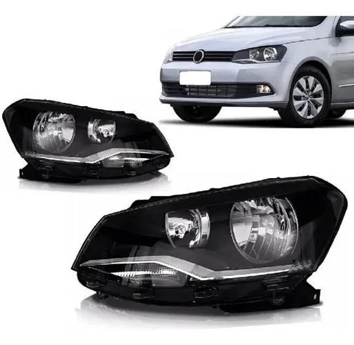 Par Farol Foco Duplo Gol Saveiro Voyage G6 2013 2014 15 2016