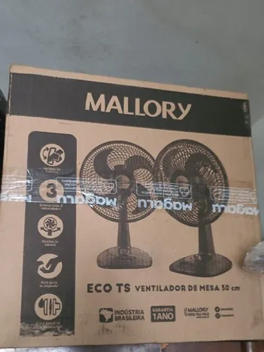 PROMOÇÃO VENTILADOR MALLORY 30CM NOVO LACRADO NA CAIXA-R$149 AVISTA.