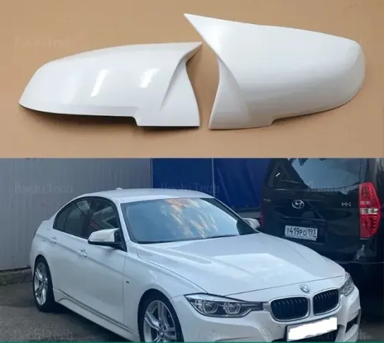 Par Capa Retrovisor Branca M3 Bmw 116i 118i 120i 125i 135i 320i 328i 2013 a 2018