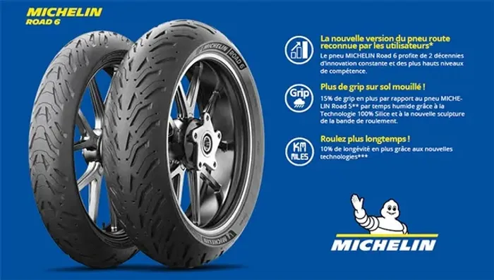 Pneu Michelim Road 6 CBR/Hornet/Srad/R1/MT 09/Hayabusa/Bmw