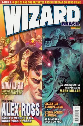 Wizard Brasil Nº 24 - Reportagens E Quadrinhos - 84 Pgs.