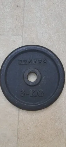 Barra 37cm + 16kg em anilhas