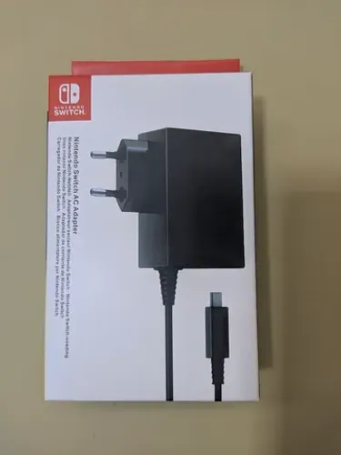 Fonte carregador Nintendo switch original eur